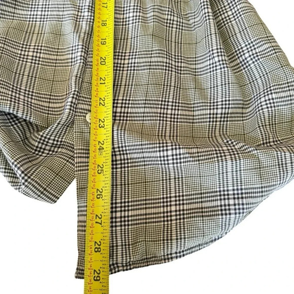 Ermenegildo Zegna Striped Classic Plaid Dress Shirt Large - Picture 8 of 9